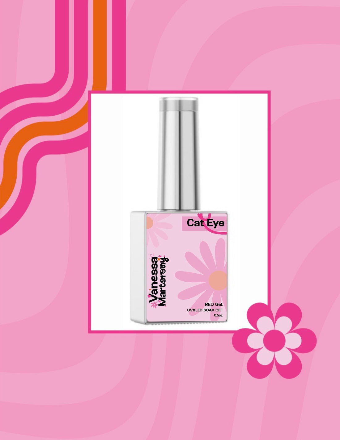 Cat Eye Gel Red