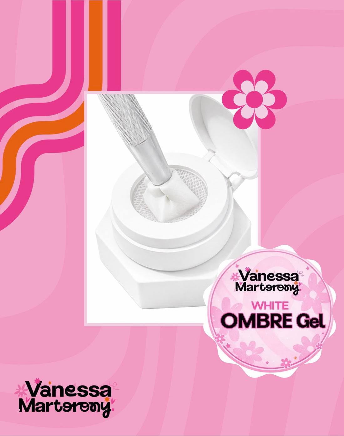 Ombre White Gel