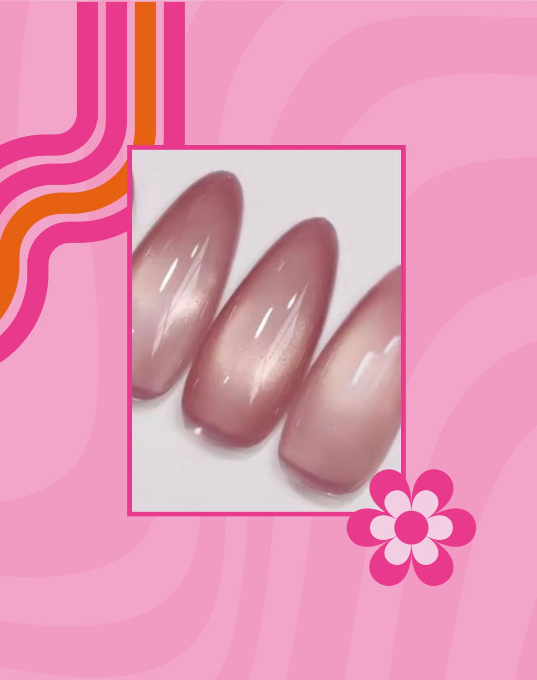 Pinky Cat Eye Gel