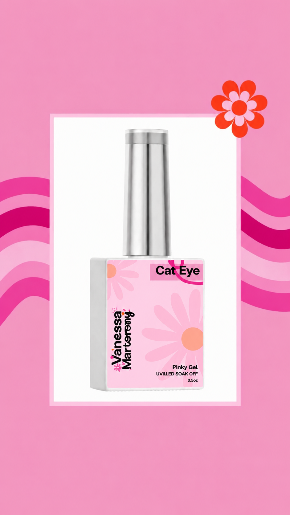 Pinky Cat Eye Gel